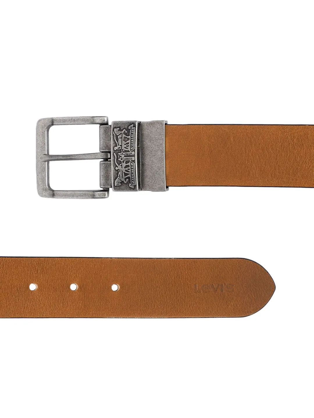 Men's Multicolored Reversible Belt