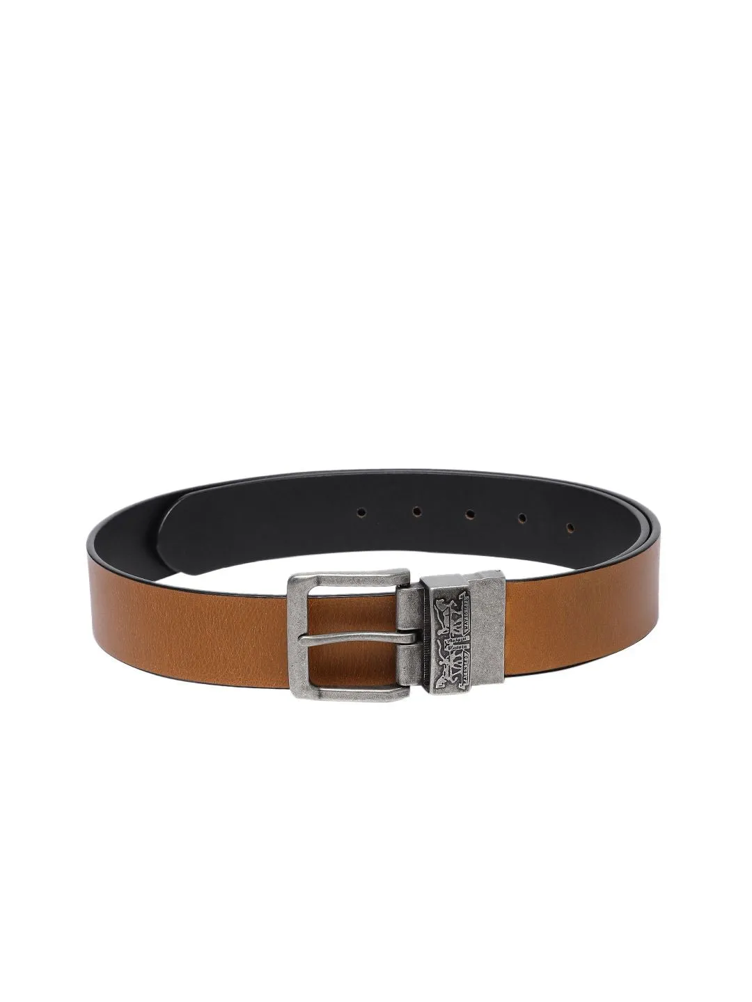 Men's Multicolored Reversible Belt