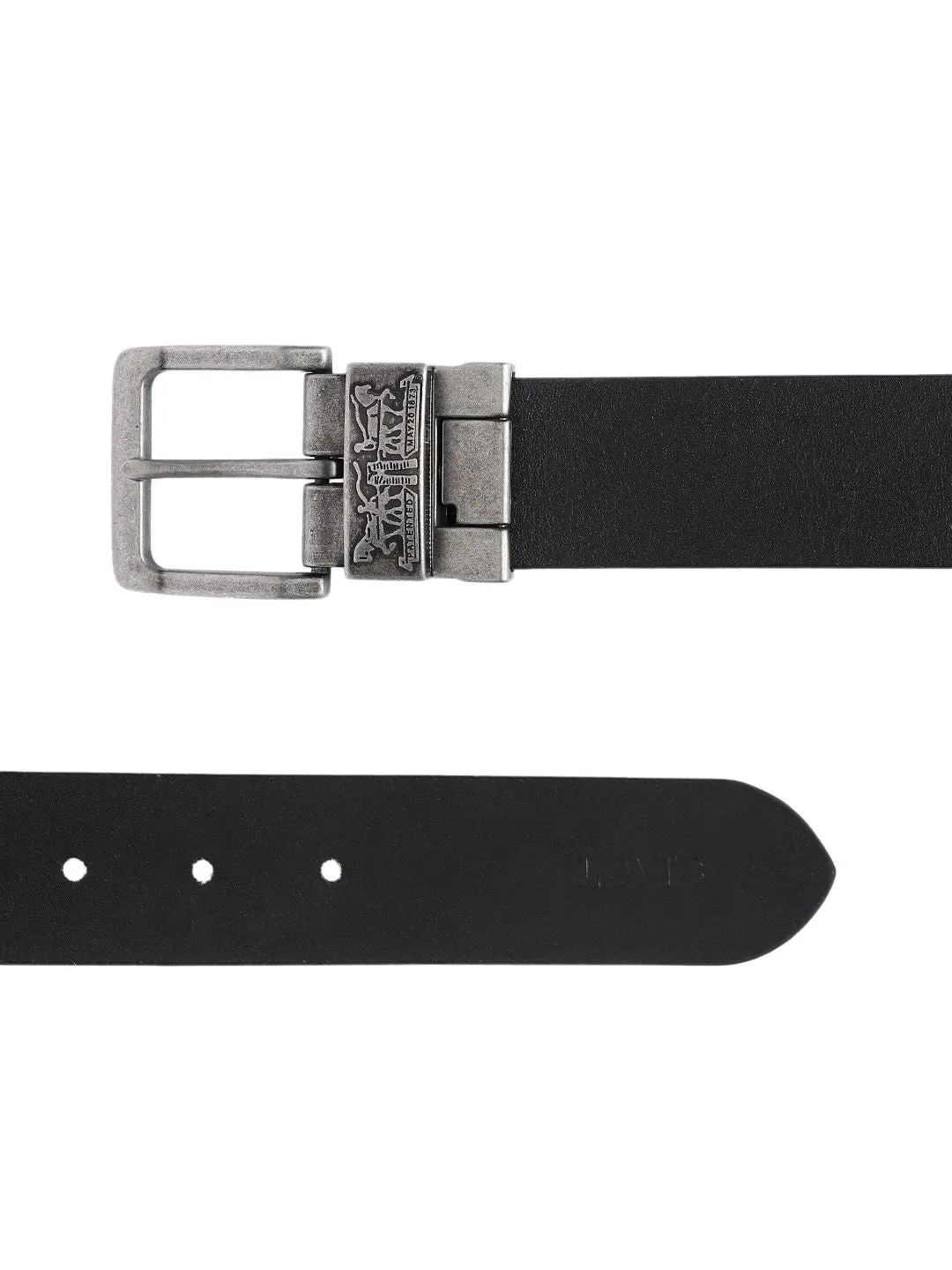 Men's Multicolored Reversible Belt