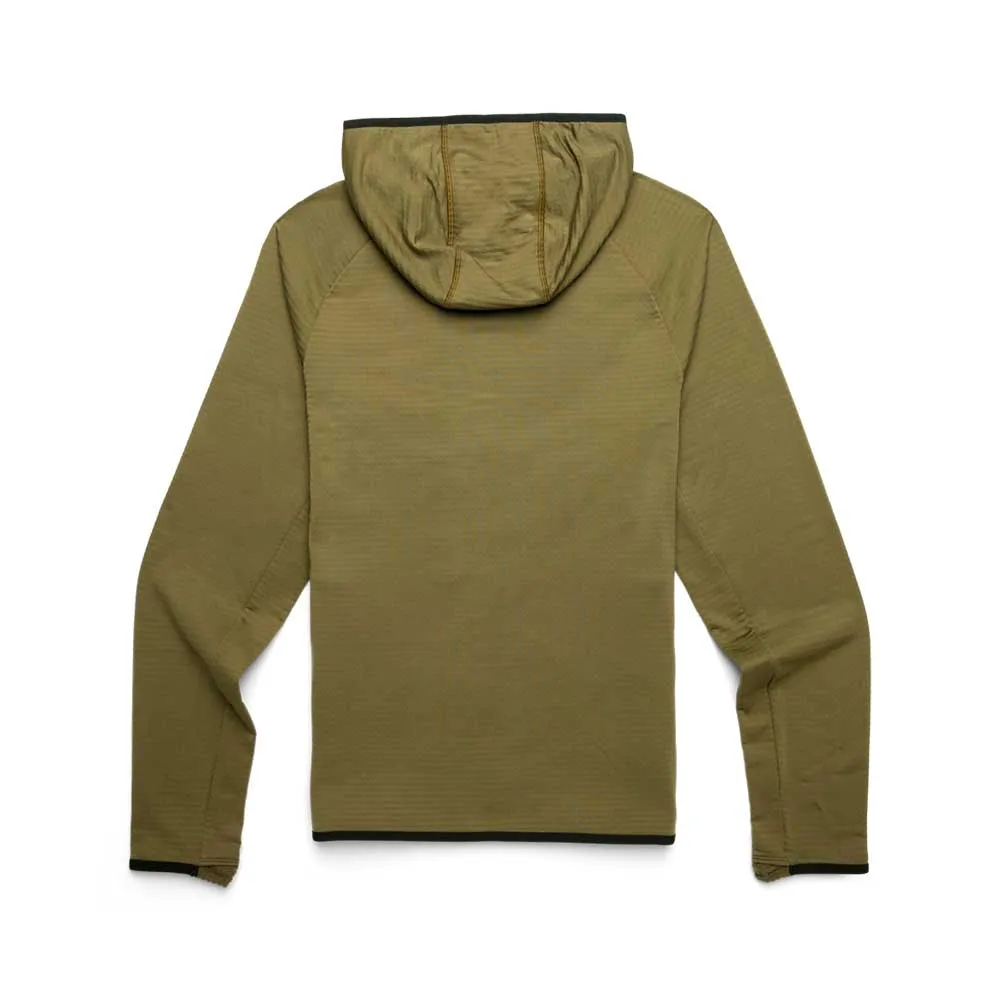 Men's Otero Fleece Full-Zip Hooded Jacket - Live Oak