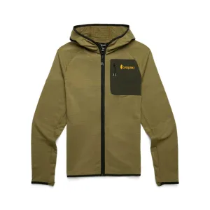 Men's Otero Fleece Full-Zip Hooded Jacket - Live Oak