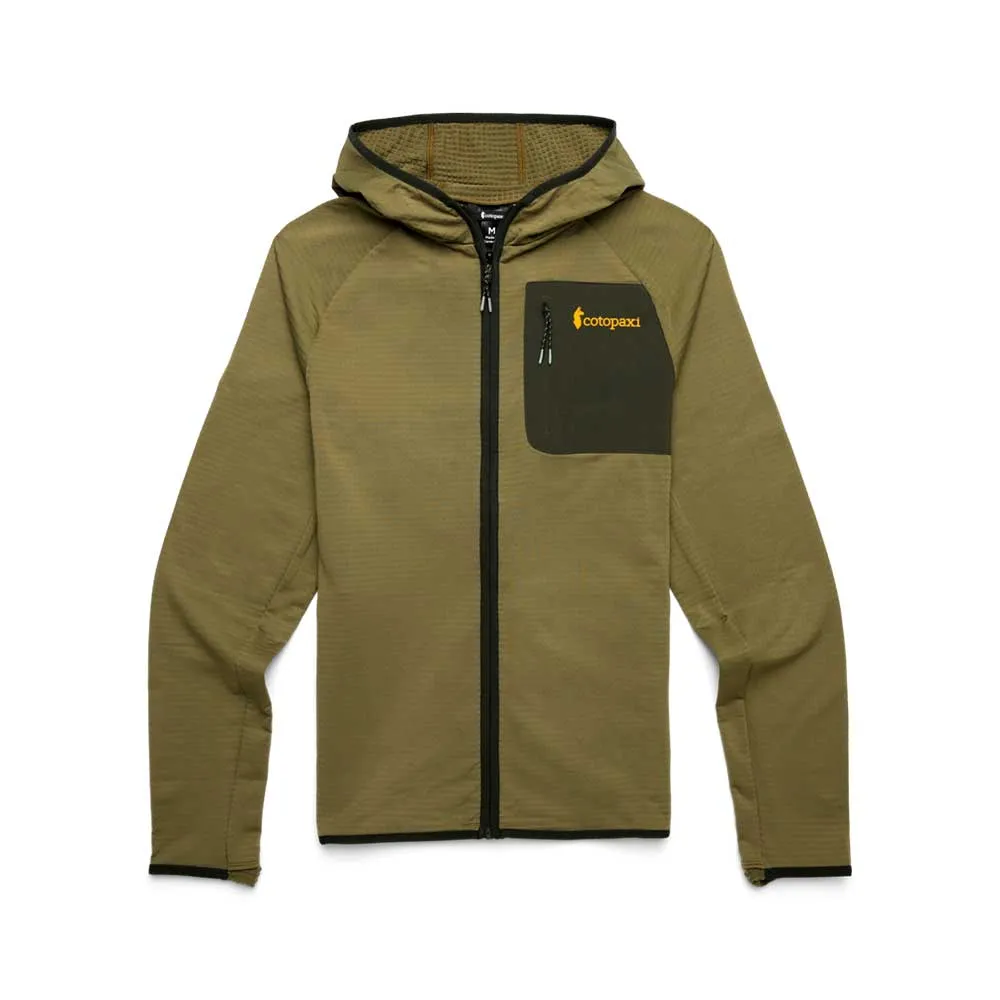 Men's Otero Fleece Full-Zip Hooded Jacket - Live Oak
