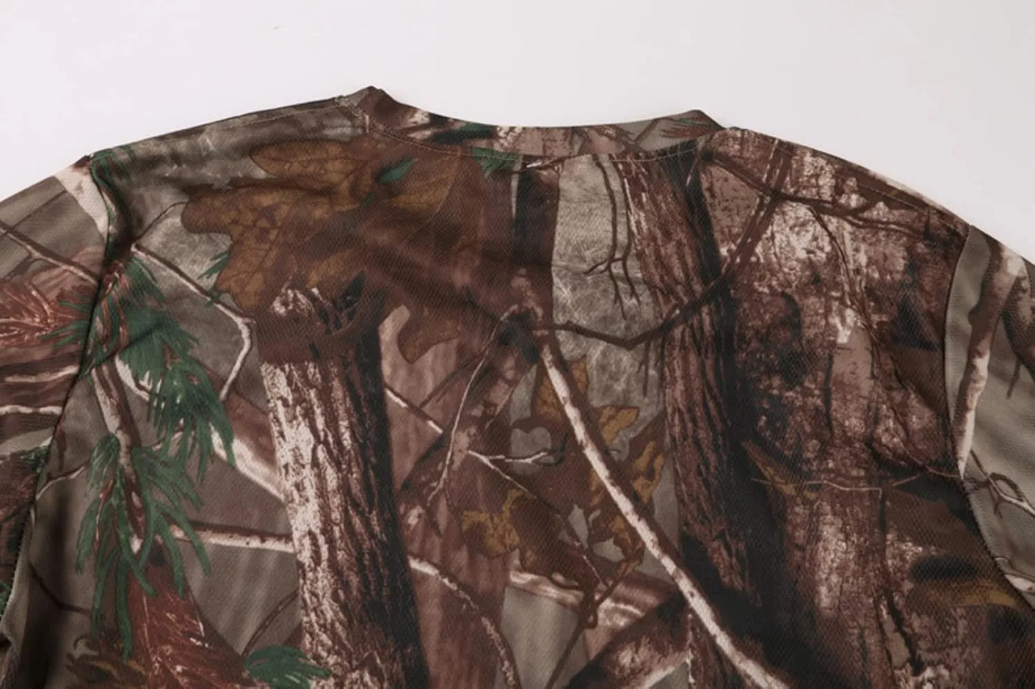 Men's Outdoor Sports Camo Short Sleeve Hunting Print Personality T-Shirt Novelty Pattern Fashion Casual Short Sleeves