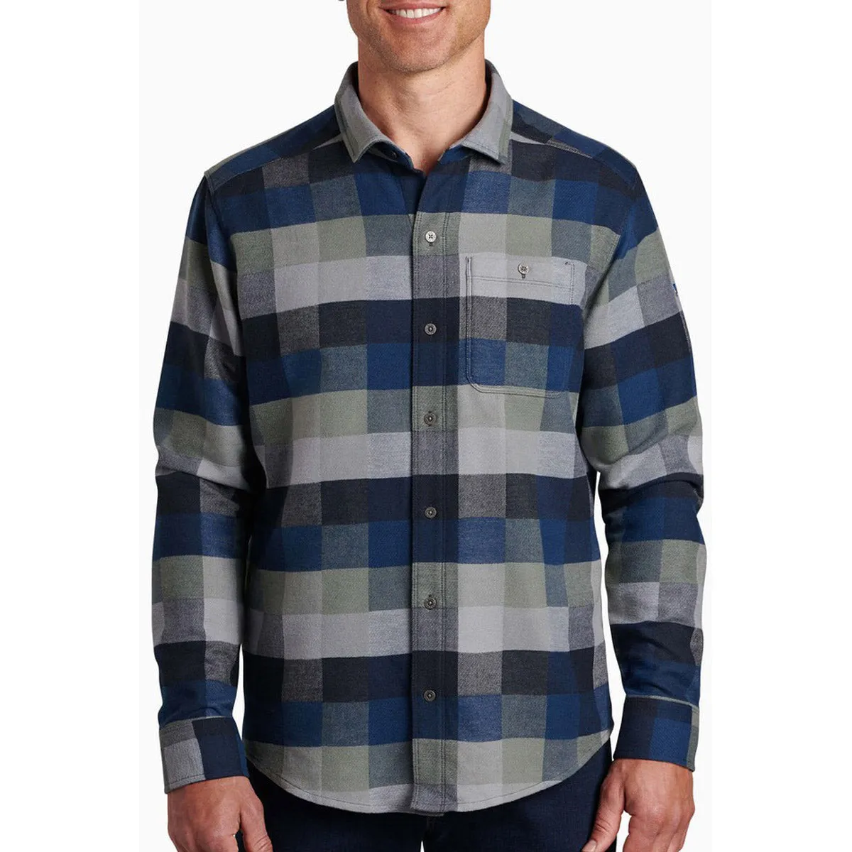 Men's Pixelatr Flannel Long Sleeve