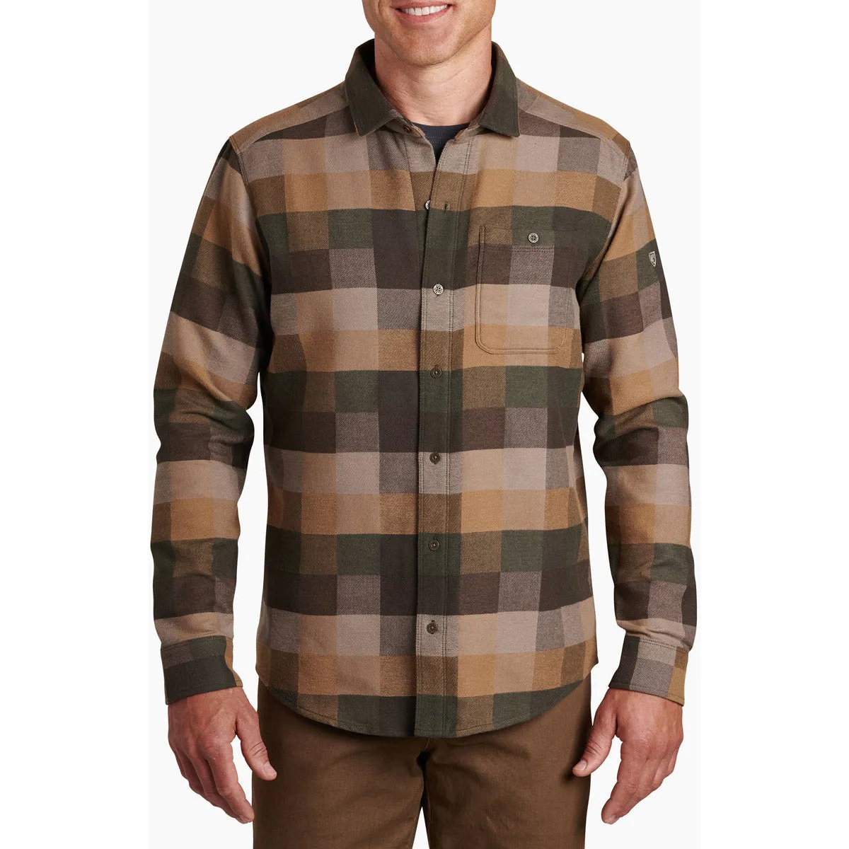Men's Pixelatr Flannel Long Sleeve