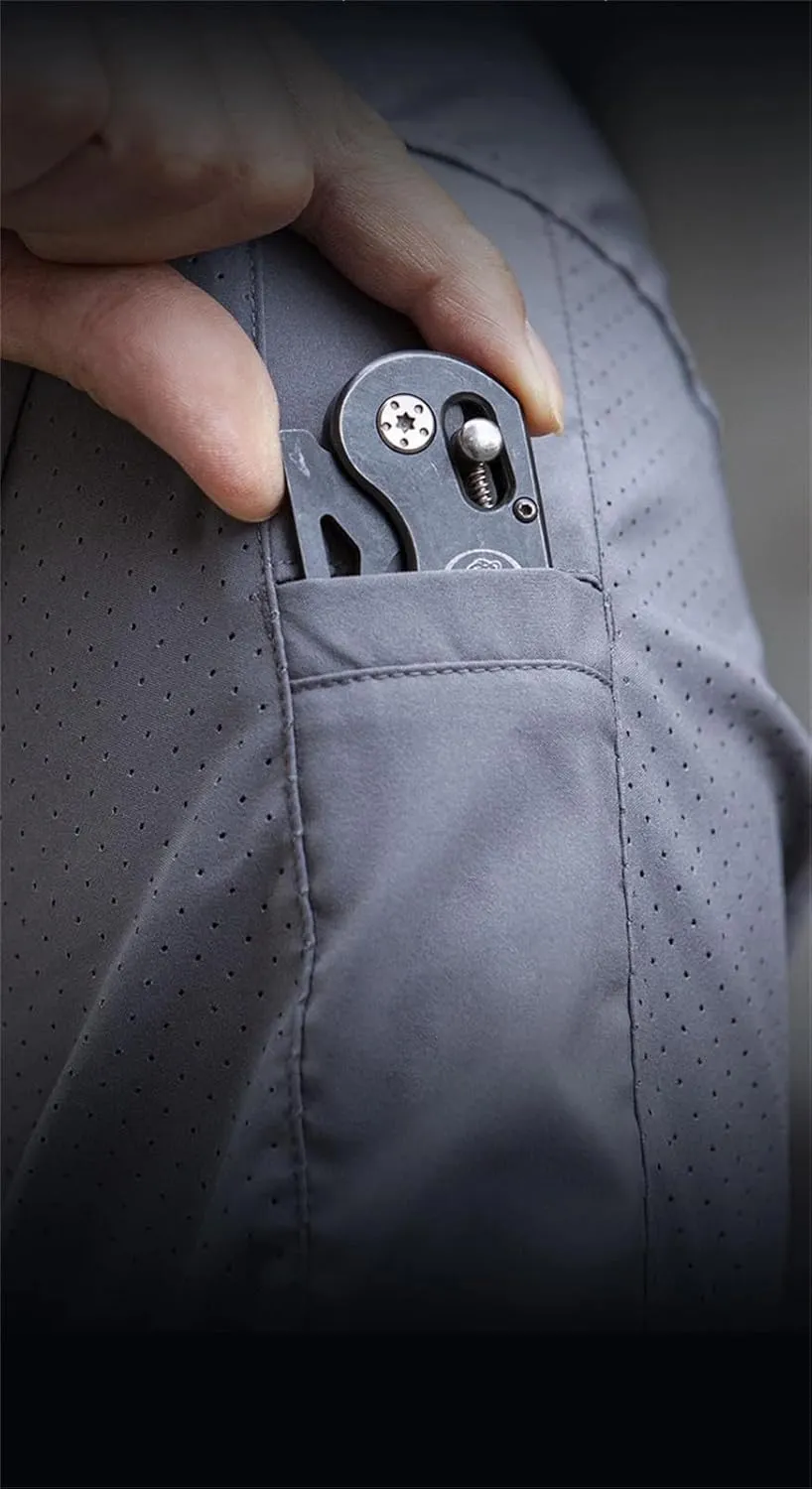 Men's Tactical Cargo Shirt, Quick-Dry Military Summer Workwear Lapel Breathable