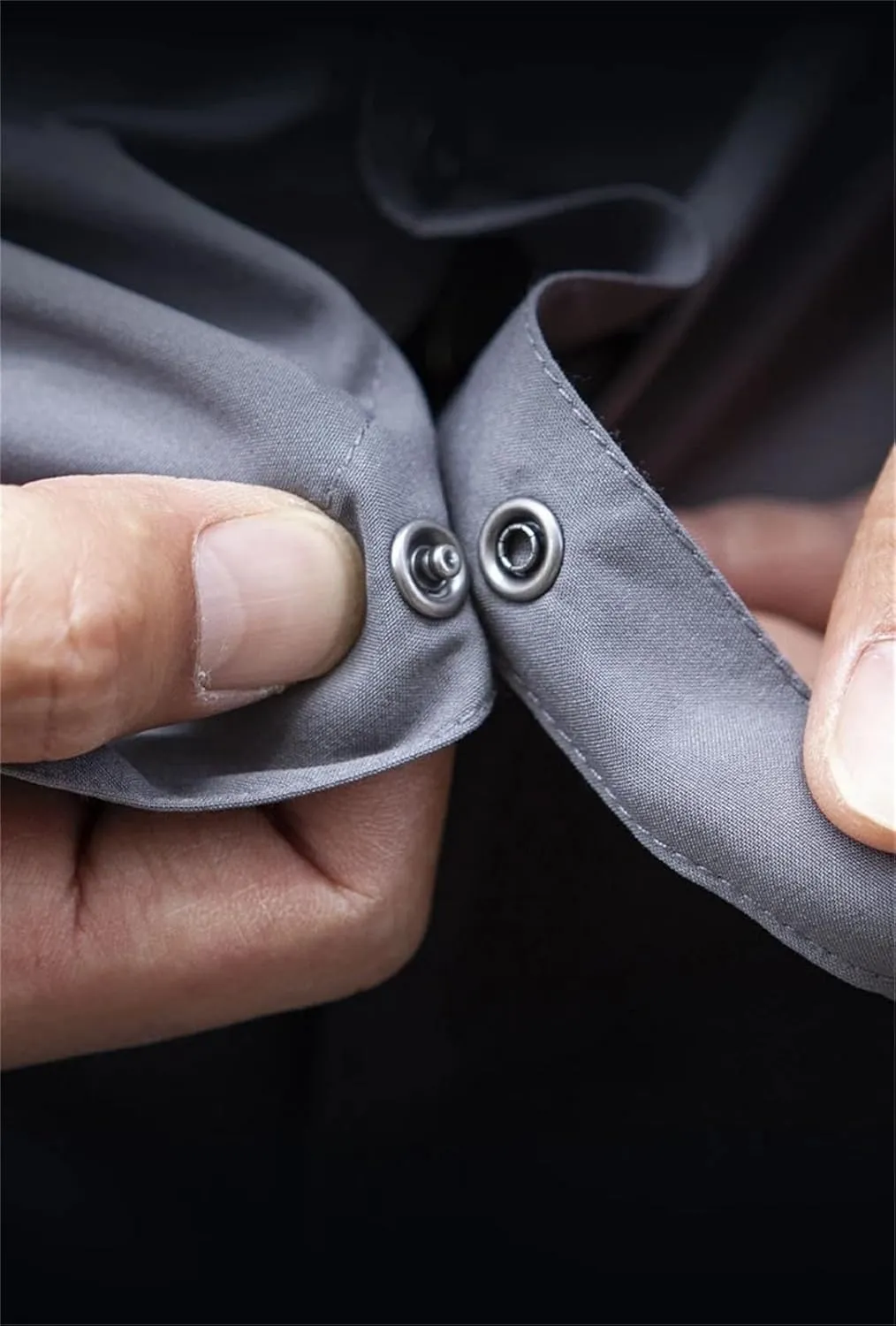 Men's Tactical Cargo Shirt, Quick-Dry Military Summer Workwear Lapel Breathable