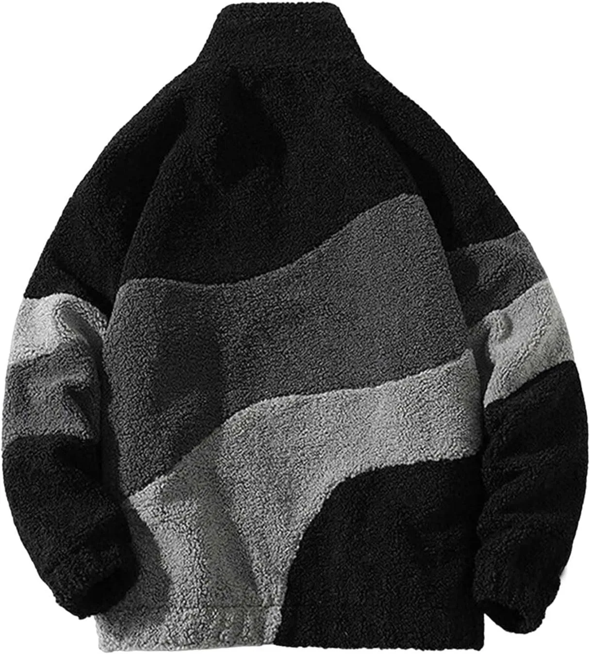 Men's Winter Jacket, Thick Thermal Cotton Warm Fleece Lined Coat, Thickened Trucker Work Cargo Jackets for Men