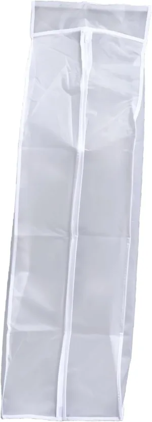 Mobestech 1pc Clothes Hanging Cover Dust Garment Bag for Clothes Storage Zipper Design for Easy Access Protective Cover for Wardrobe Organization