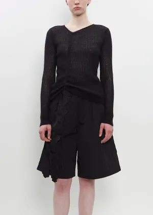 Mohair Ussi Pullover — Black