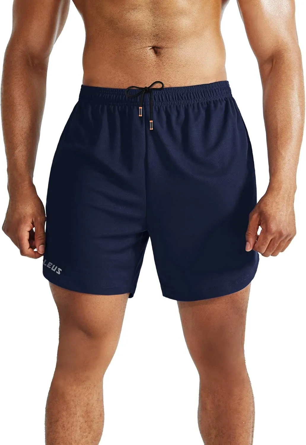 NELEUS Men's 2 in 1 Running Shorts with Liner,Dry Fit Workout Shorts with Pockets