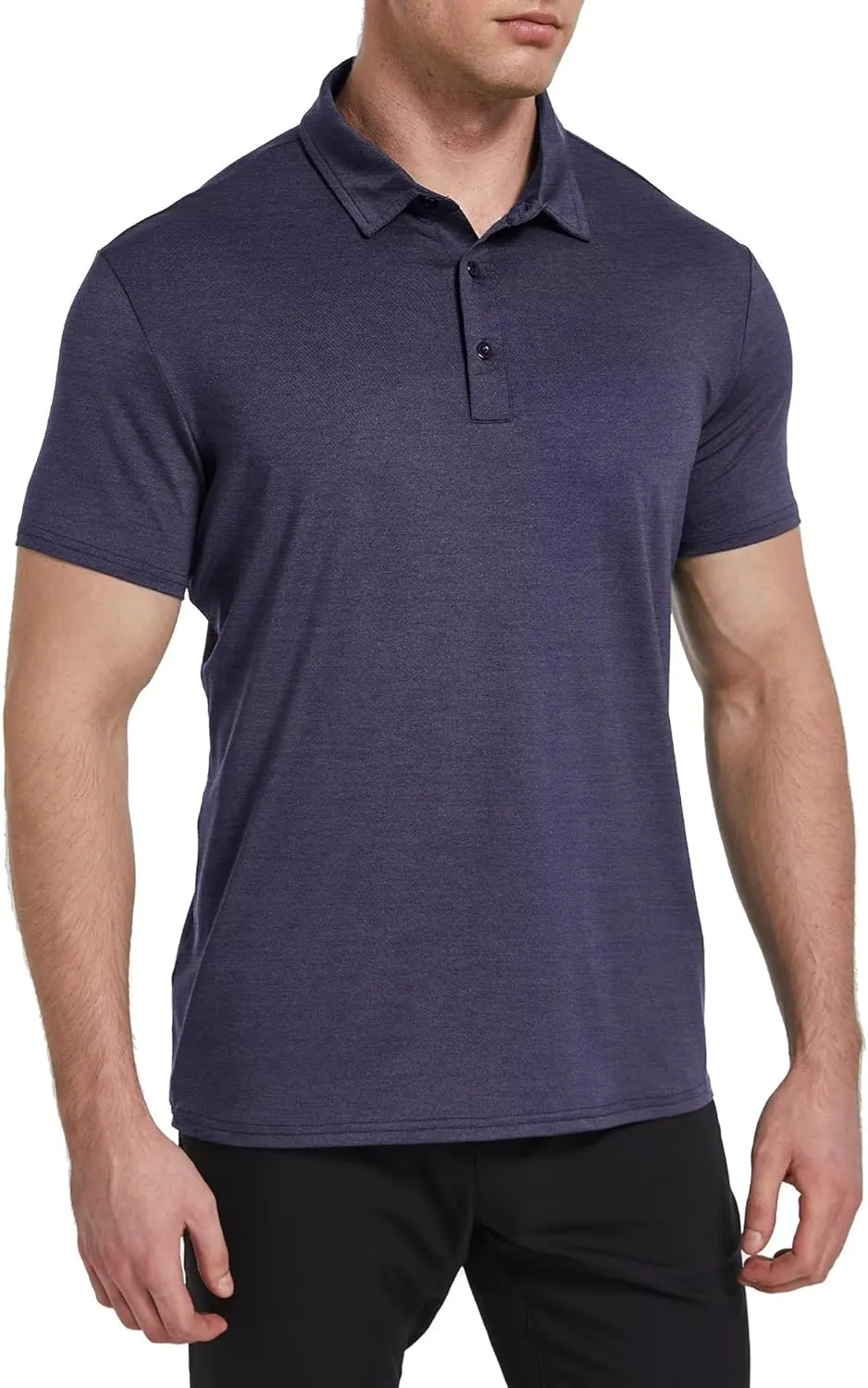 OYGSieg 6 Pack Mens Polo Shirts Performance Short Sleeve Golf Shirt Moisture Wicking Athletic Casual Collared T-Shirt