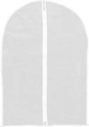 Qtqgoitem Suit Dress Garment Protective Cover Travel Bag 90x60cm White (Model: 8ae 514 100 32b c56)