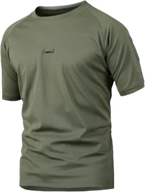 Quick-Drying Tactical T-Shirt, Summer Events Quick Dry Shirts for Men, Breathable Men's Athletic Fit T-Shirt
