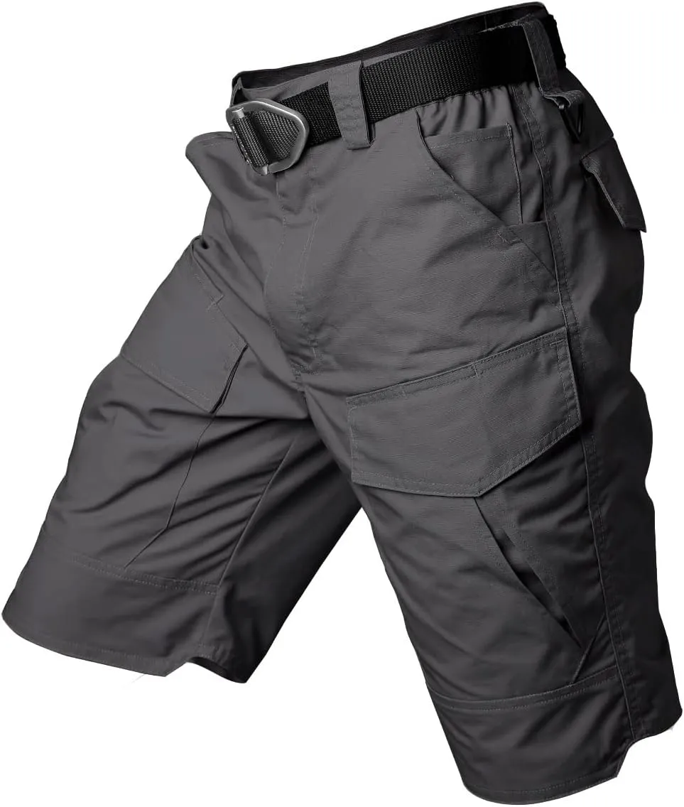 ReFire Gear Men's Urban Tactical Military EDC Cargo Shorts Rip Stop Cotton Outdoor Camo Shorts
