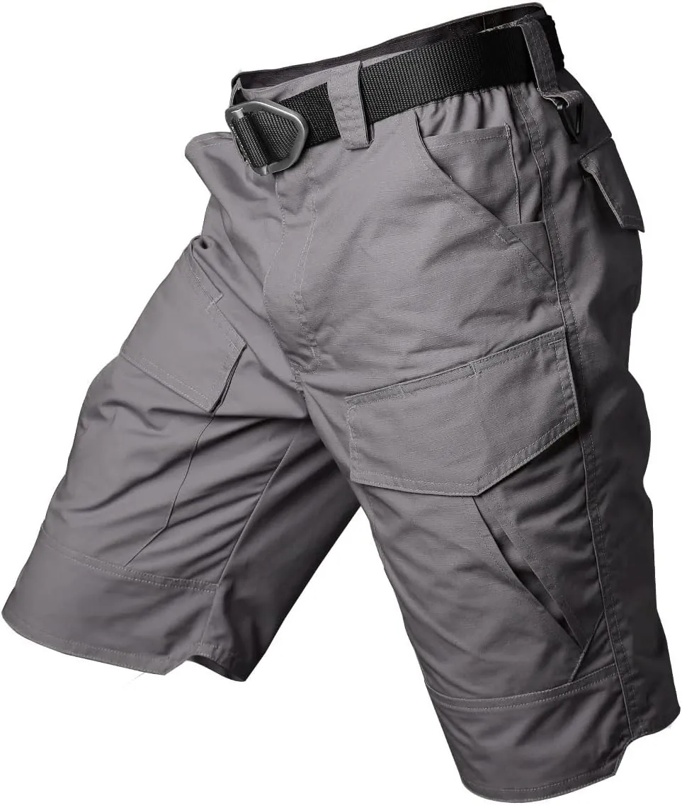 ReFire Gear Men's Urban Tactical Military EDC Cargo Shorts Rip Stop Cotton Outdoor Camo Shorts