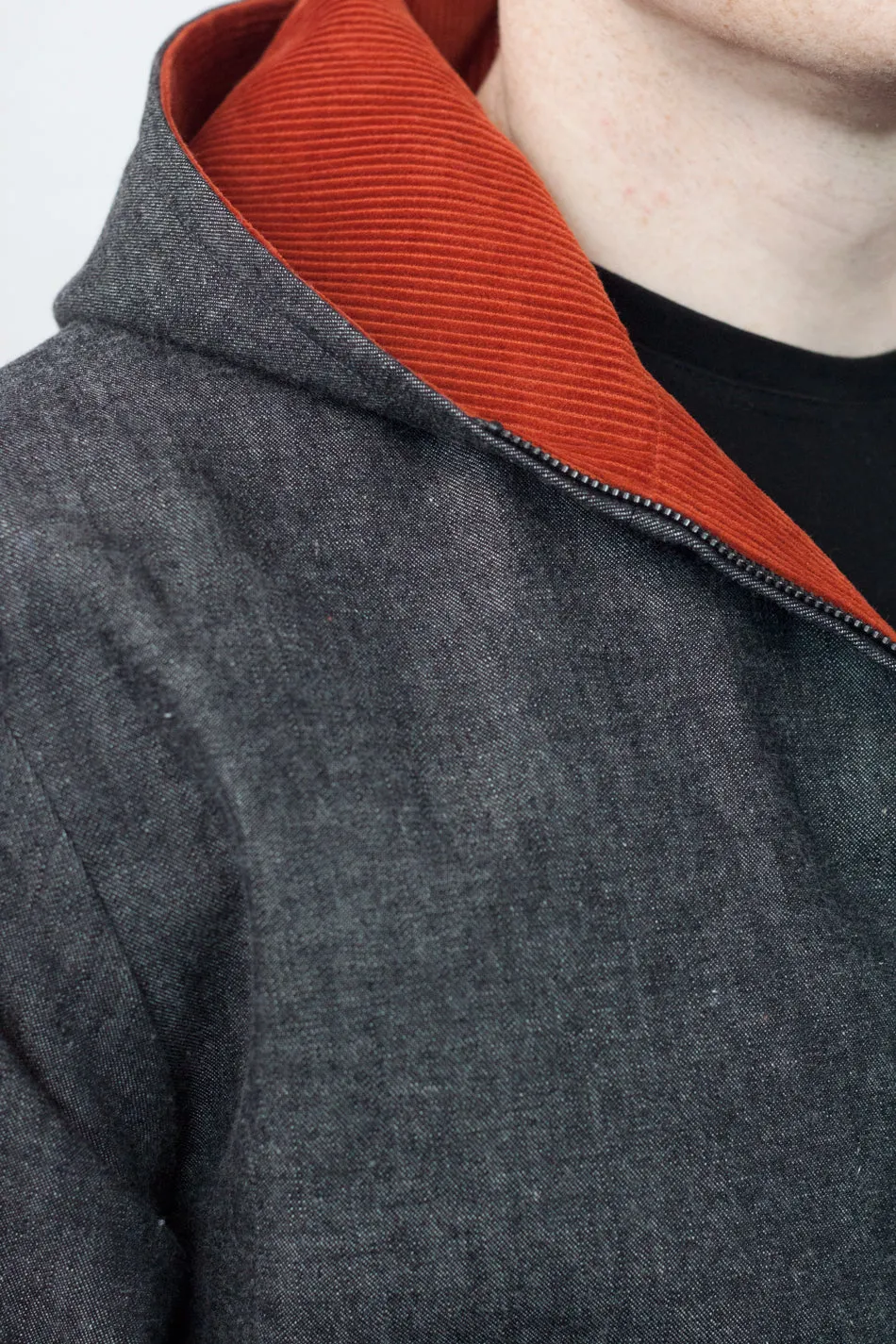 Reversible Jacket Harissa Cord/Ash