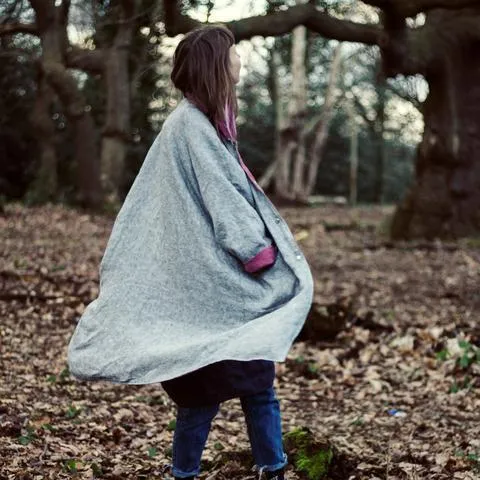 Reversible Linen Coat