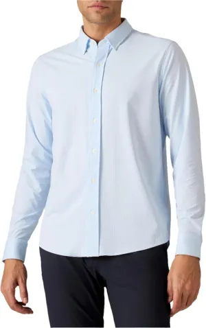 Rhone Men's Commuter Shirt, Performance Dress Shirts for Men, Machine Washable, Wrinkle Resistant, Slim Fit Button Down Shirt