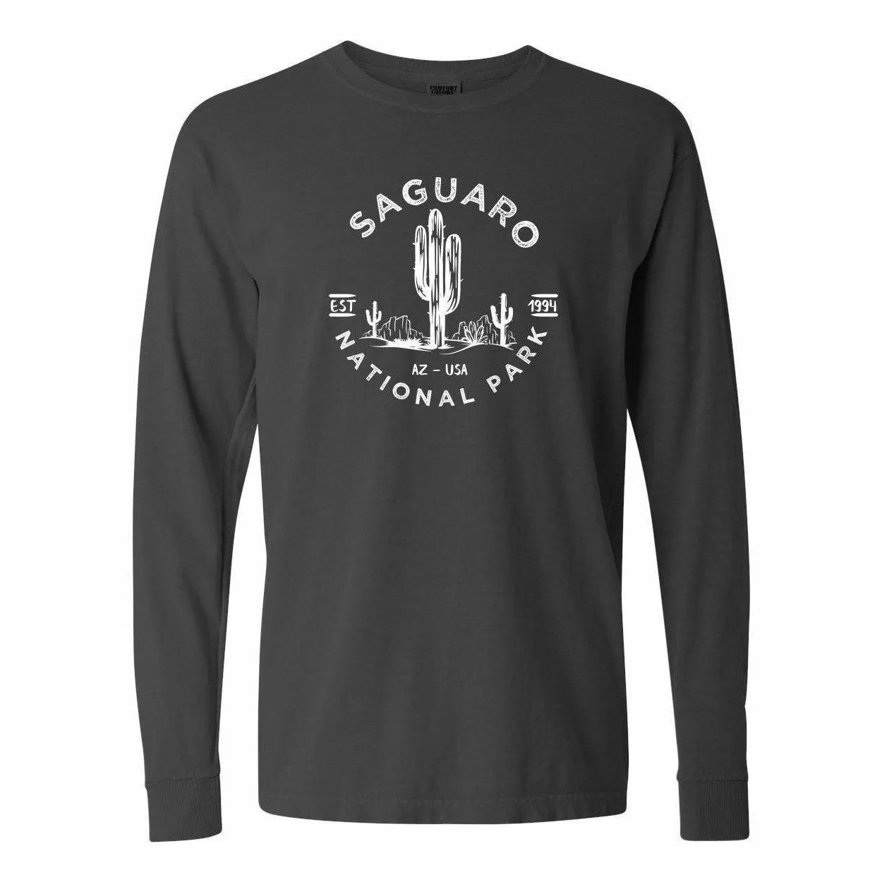 Saguaro National Park Comfort Colors Long Sleeve T Shirt