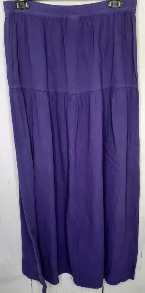 Skirt Long-Purple-Women's- S1687