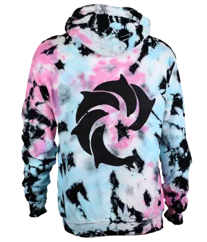 Solid Tie Dye P/O Hooded Sweatshirt