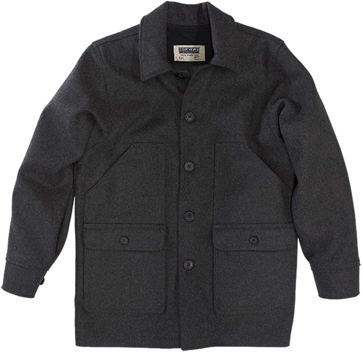 Stormy Kromer Mackinaw Coat - Outerwear Men's Flannel Jacket, Wool Coat for Men