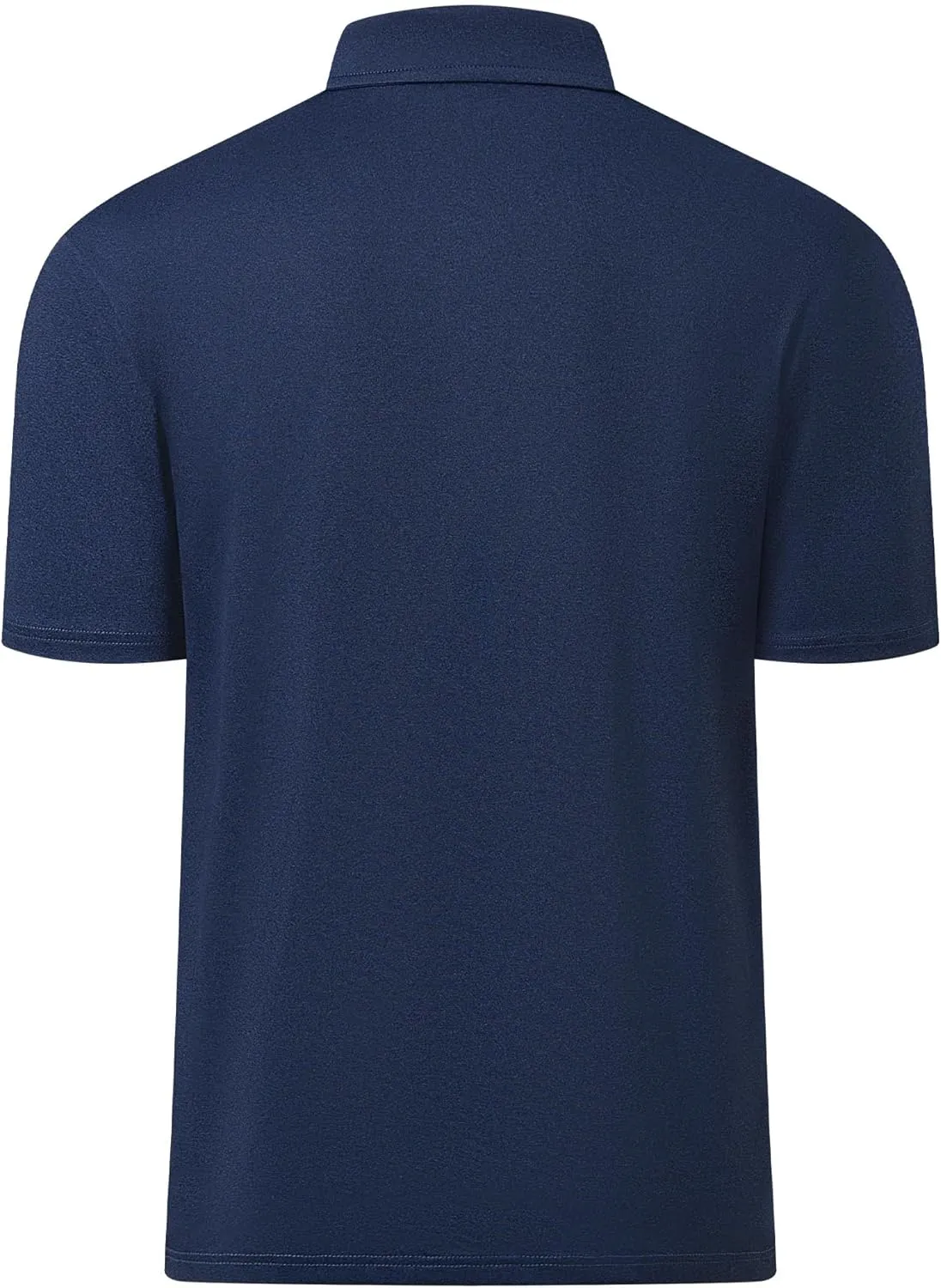 SWISSWELL 5 Pack Mens Polo Shirts Short Sleeve Moisture Wicking Golf Shirt Athletic Summer Casual Collared T-Shirt