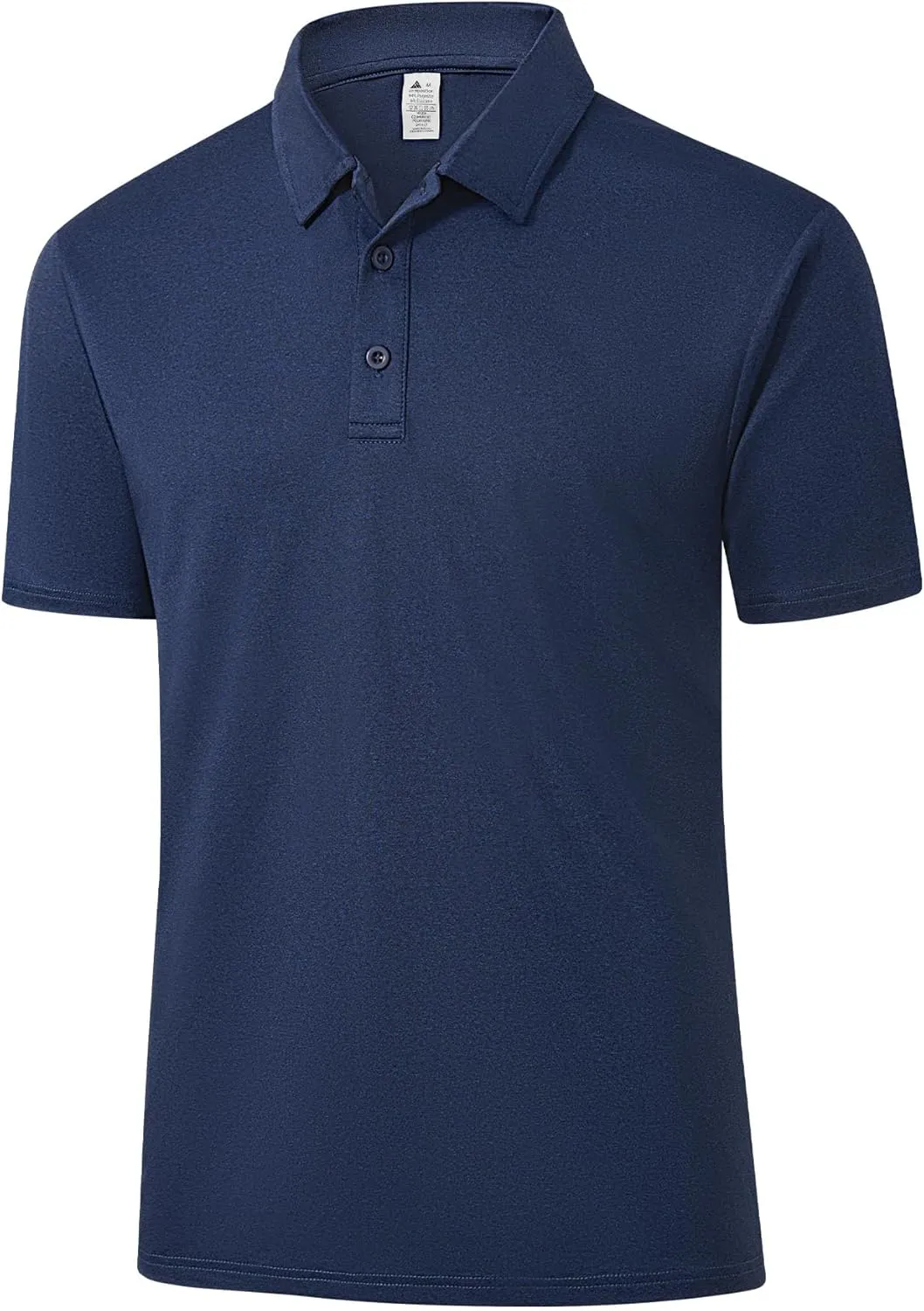 SWISSWELL 5 Pack Mens Polo Shirts Short Sleeve Moisture Wicking Golf Shirt Athletic Summer Casual Collared T-Shirt
