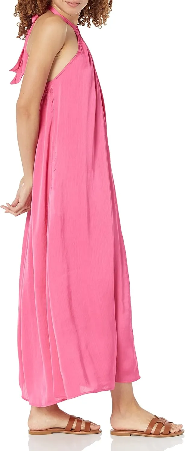 The Drop Women's Shaana Halter Neck Maxi Dress