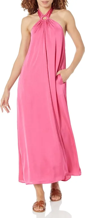 The Drop Women's Shaana Halter Neck Maxi Dress