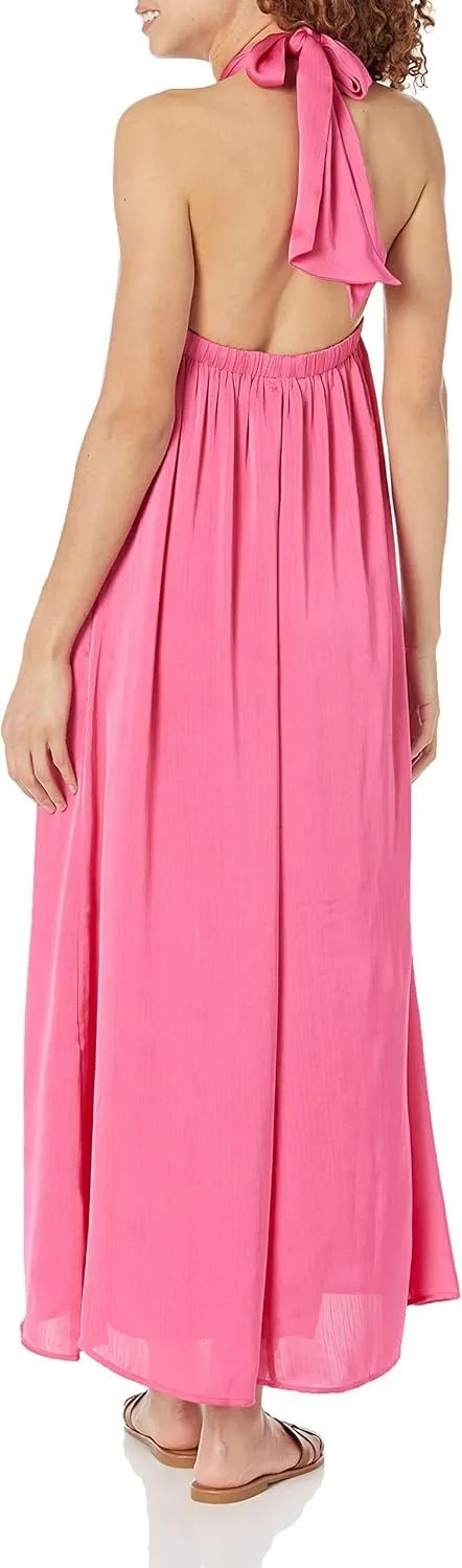 The Drop Women's Shaana Halter Neck Maxi Dress