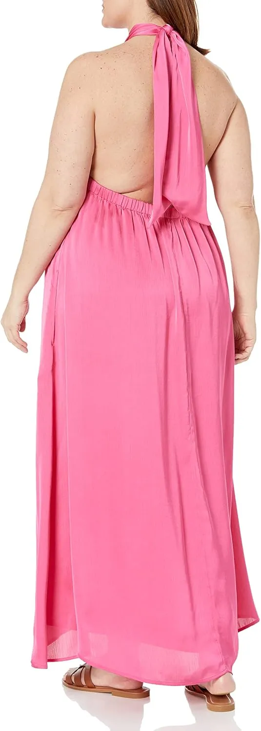 The Drop Women's Shaana Halter Neck Maxi Dress
