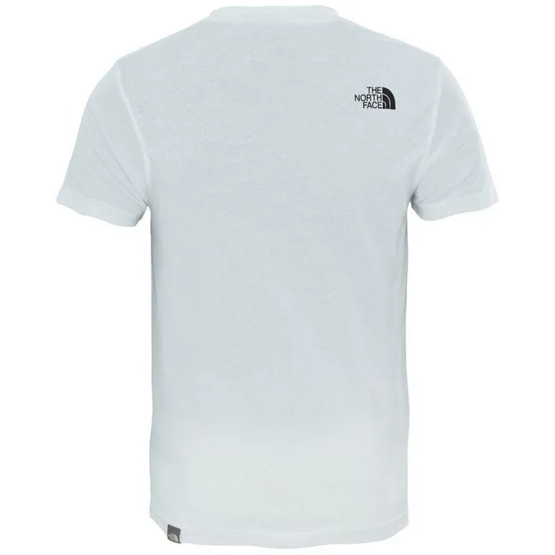 The North Face Kids Simple Dome T Shirt White Black