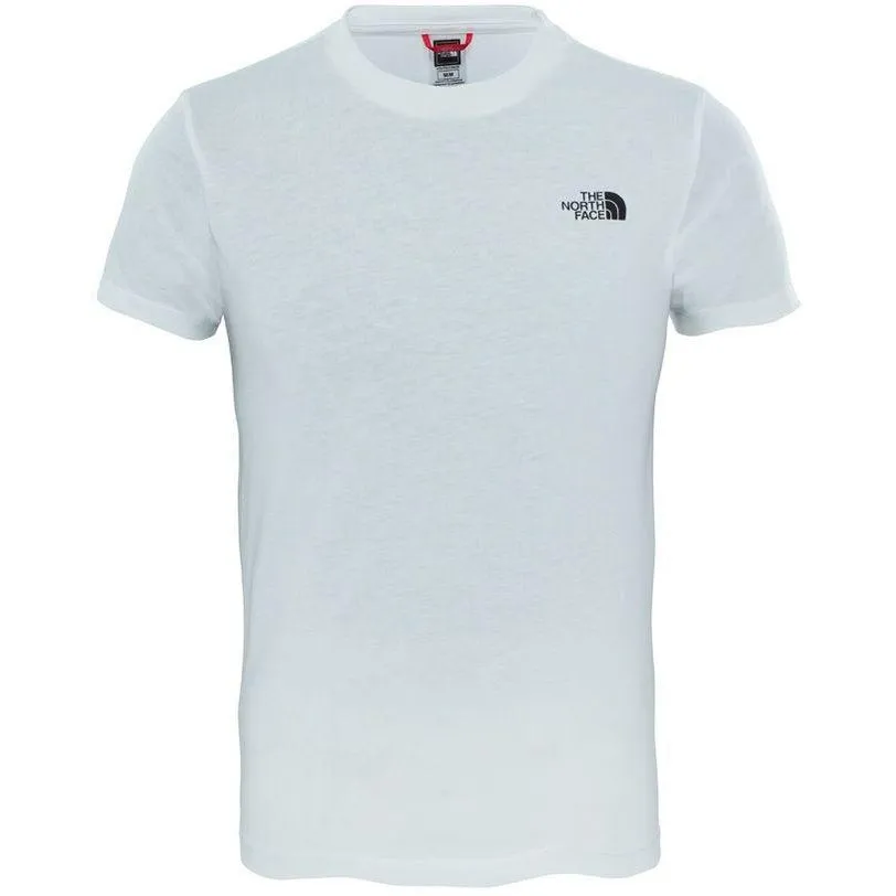 The North Face Kids Simple Dome T Shirt White Black