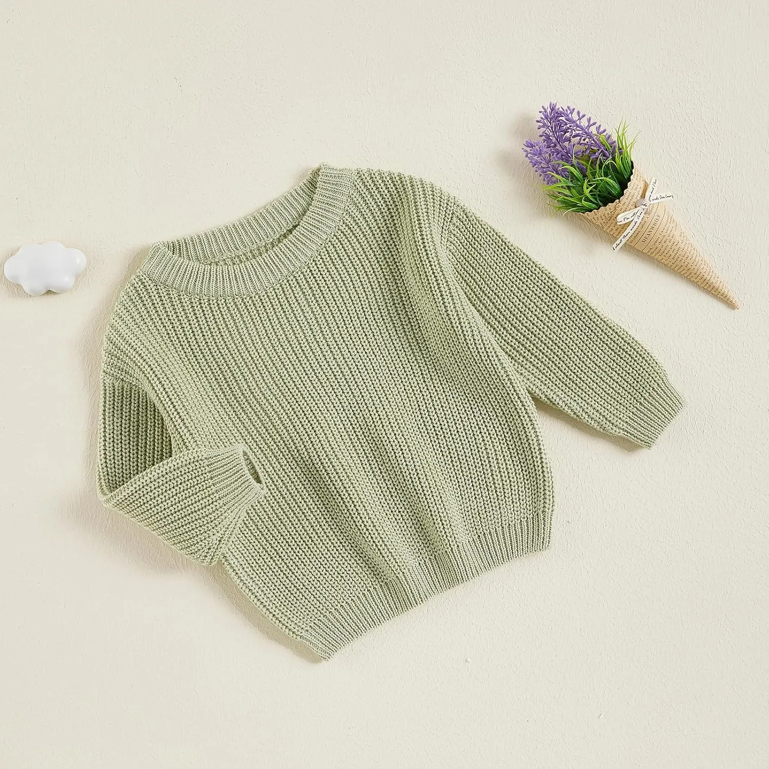 Toddler Baby Girl Boy Knit Football Sweater Long Sleeve Pumpkin Sweasthirt Fall Winter Clothes Football Outfit