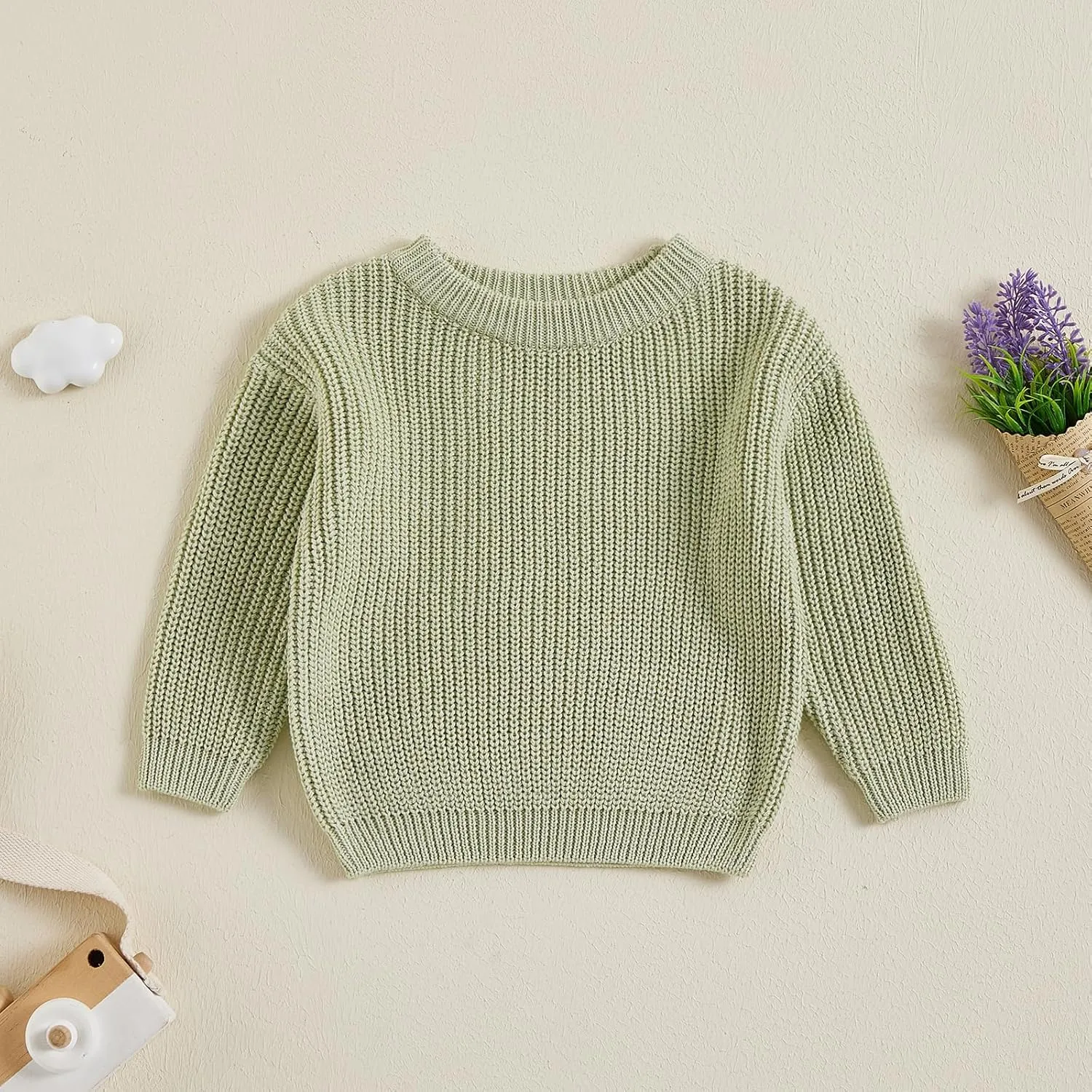 Toddler Baby Girl Boy Knit Football Sweater Long Sleeve Pumpkin Sweasthirt Fall Winter Clothes Football Outfit