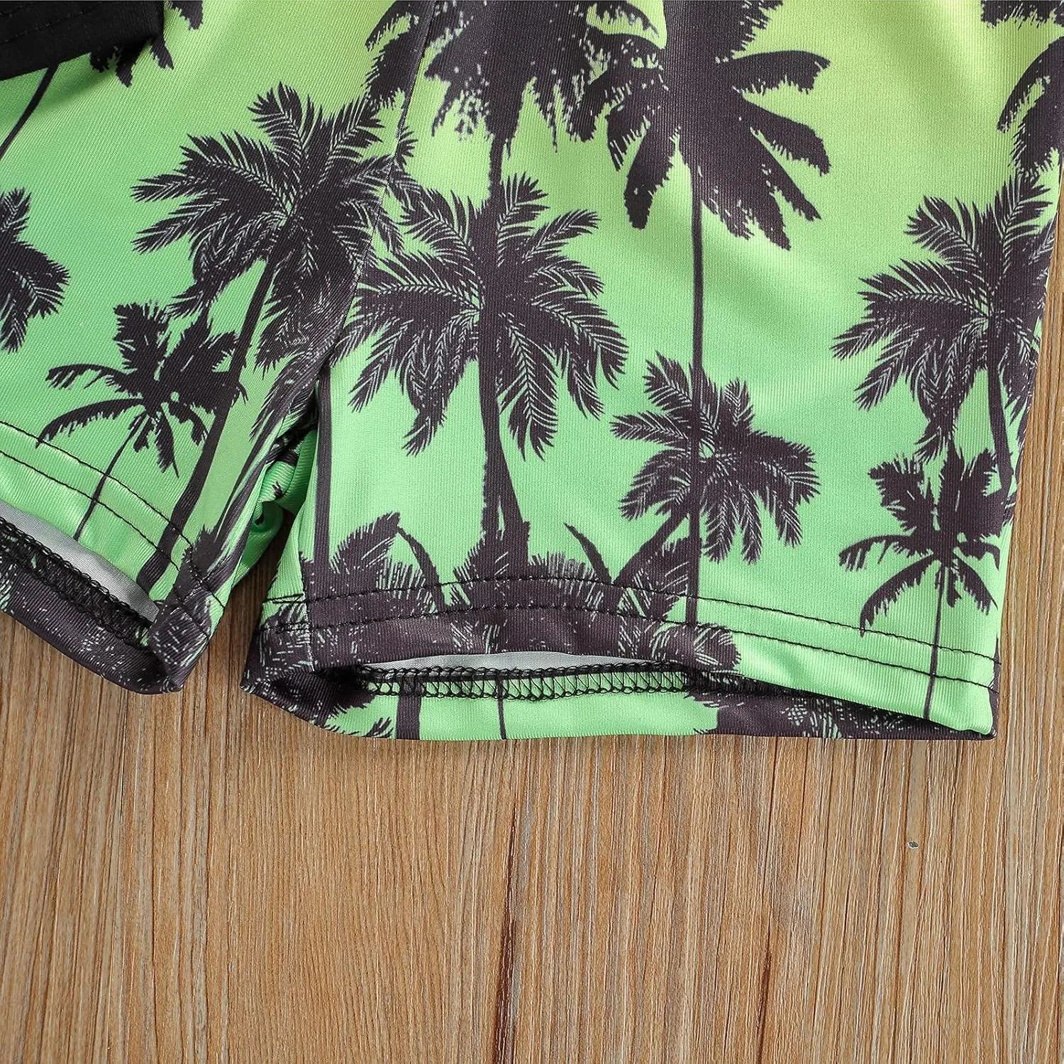 Toddler Boys Shorts Set Seaside Printed T-Shirt Shorts 2Pcs Little Boy Outfits Summer Clothes Suit