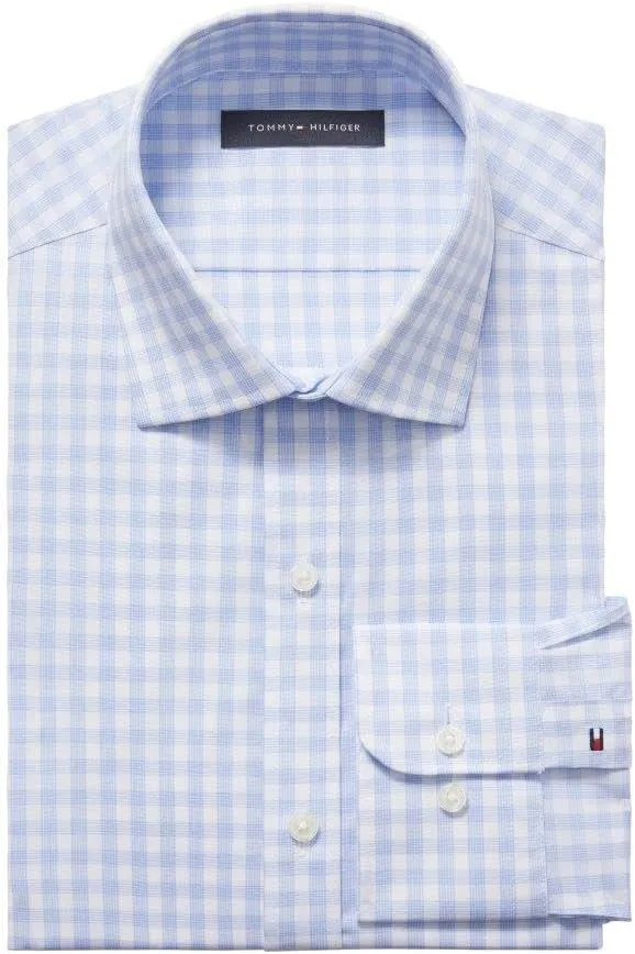 Tommy Hilfiger Men's Dress Shirt Slim Fit Essentials