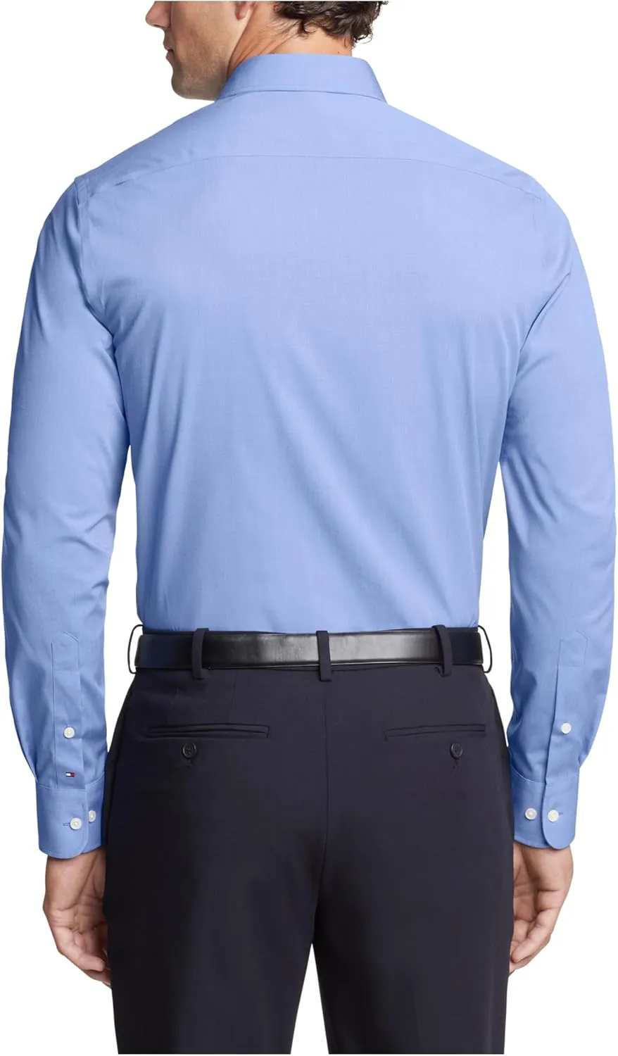 Tommy Hilfiger Men's Dress Shirt Slim Fit Essentials