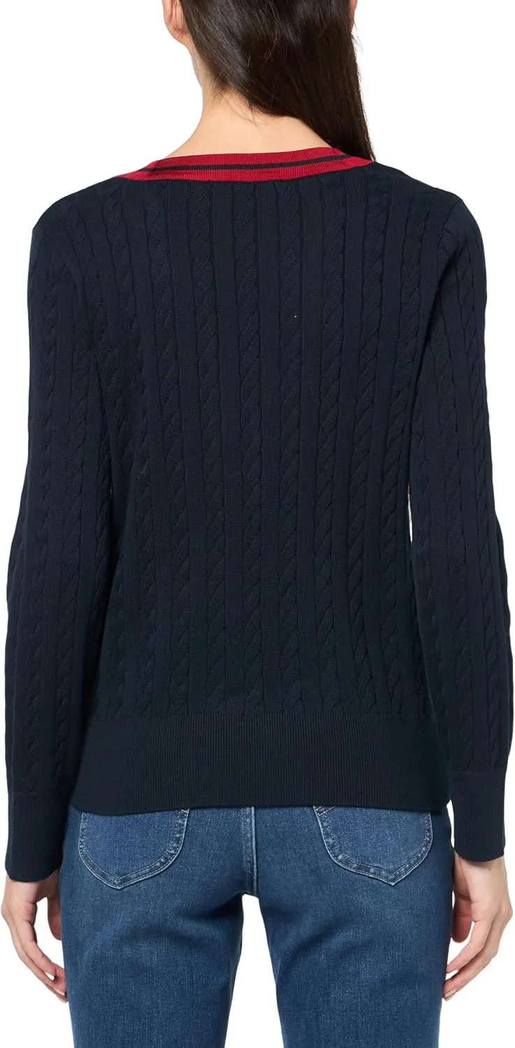 Tommy Hilfiger Women's V-Neck Sweater
