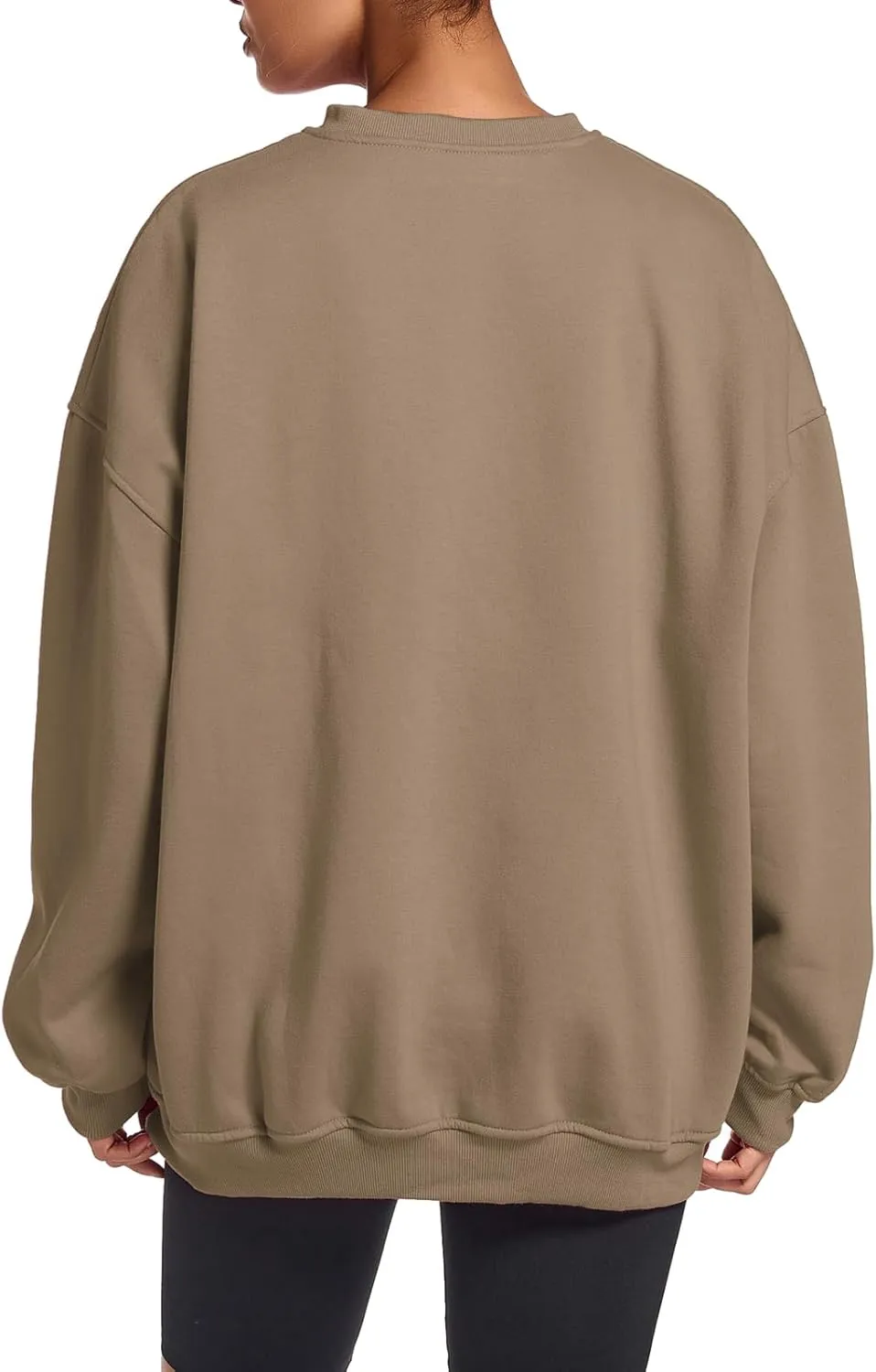 Tuislay Paris College Sweatshirt for Women Oversized Trendy Comfy Crewneck Sweatshirts Casual Graphic Pullover Tops Unisex