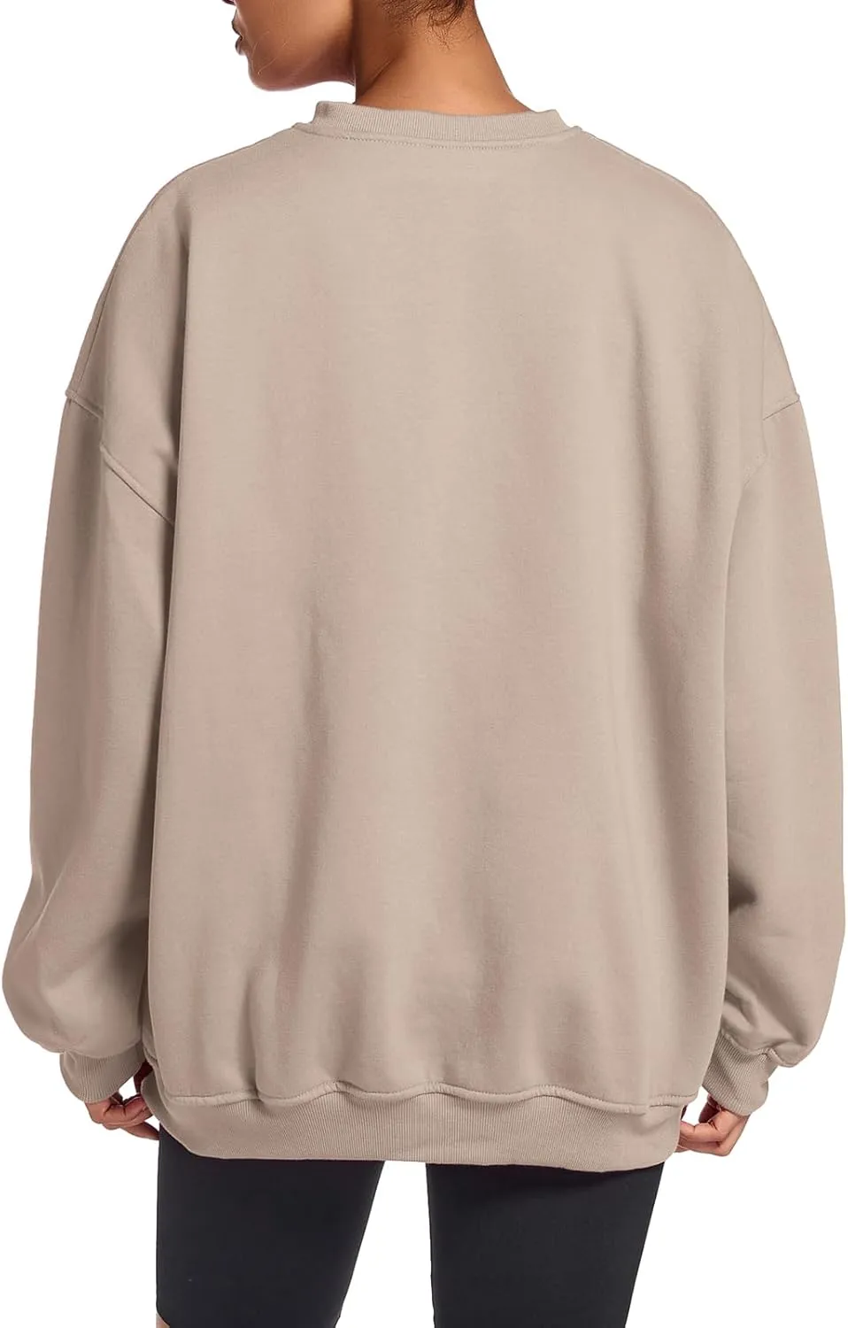 Tuislay Paris College Sweatshirt for Women Oversized Trendy Comfy Crewneck Sweatshirts Casual Graphic Pullover Tops Unisex