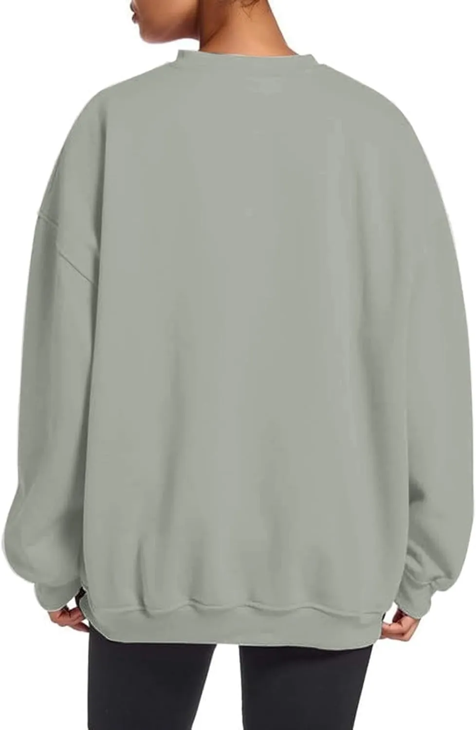 Tuislay Paris College Sweatshirt for Women Oversized Trendy Comfy Crewneck Sweatshirts Casual Graphic Pullover Tops Unisex