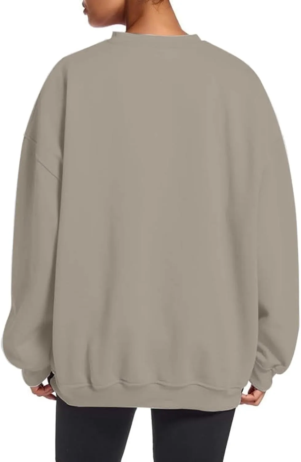 Tuislay Paris College Sweatshirt for Women Oversized Trendy Comfy Crewneck Sweatshirts Casual Graphic Pullover Tops Unisex