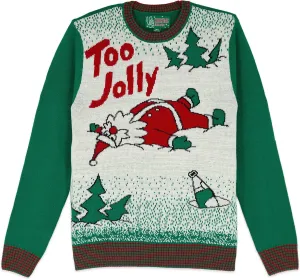 Ugly Christmas Sweater for Holiday Fun Tacky Unisex Design, Perfect Snug Fit Breathable Crewneck