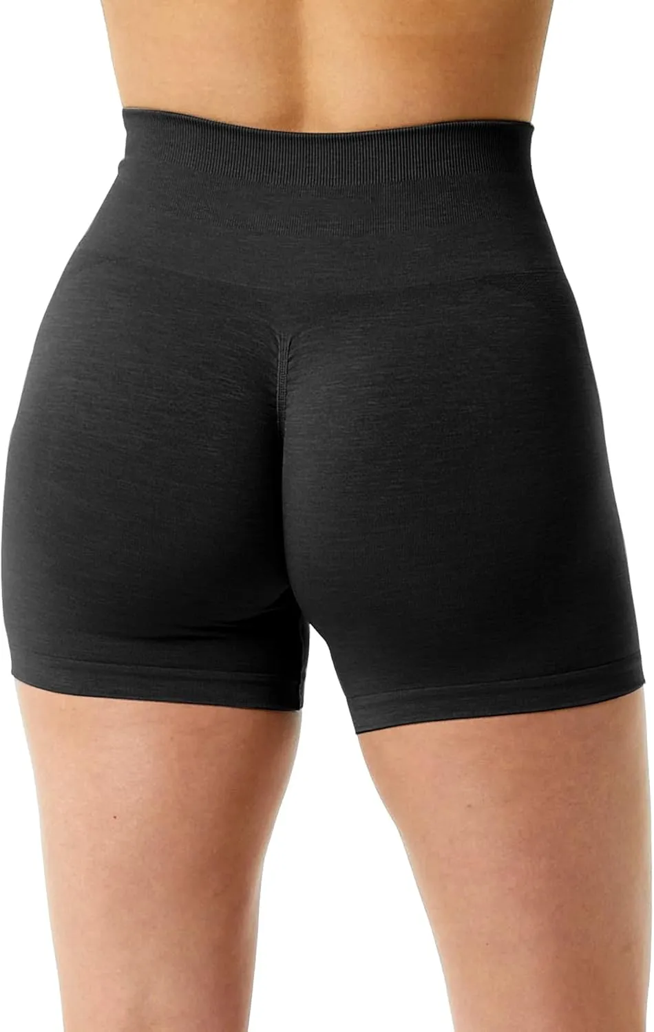 Unthewe 3 Piece Workout Butt Lifting Shorts for Women High Waisted Seamless Gym Yoga Booty Shorts