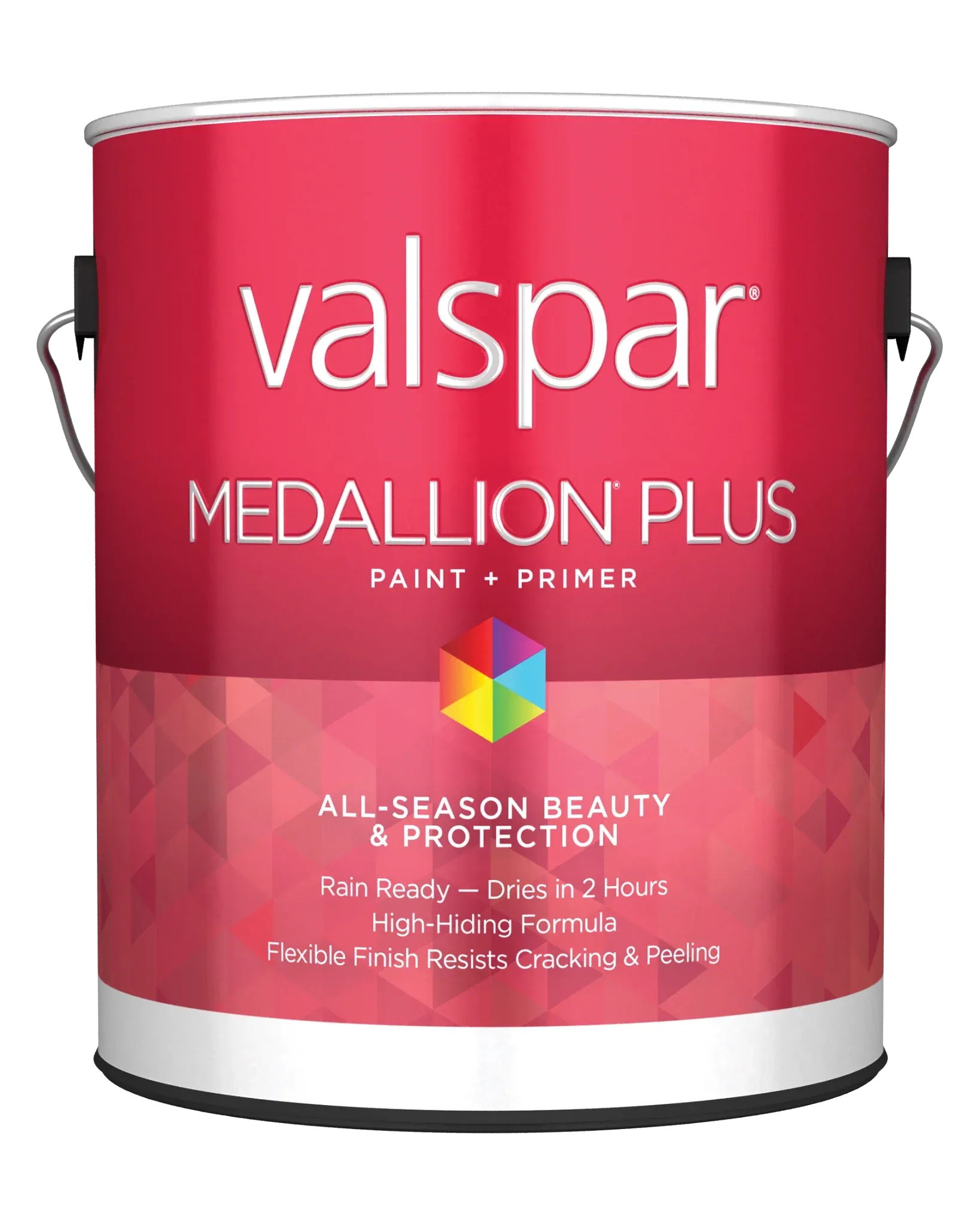 Valspar® Medallion® Plus Exterior Paint   Primer Flat 1 Gallon White Base (1 Gallon, White Base)