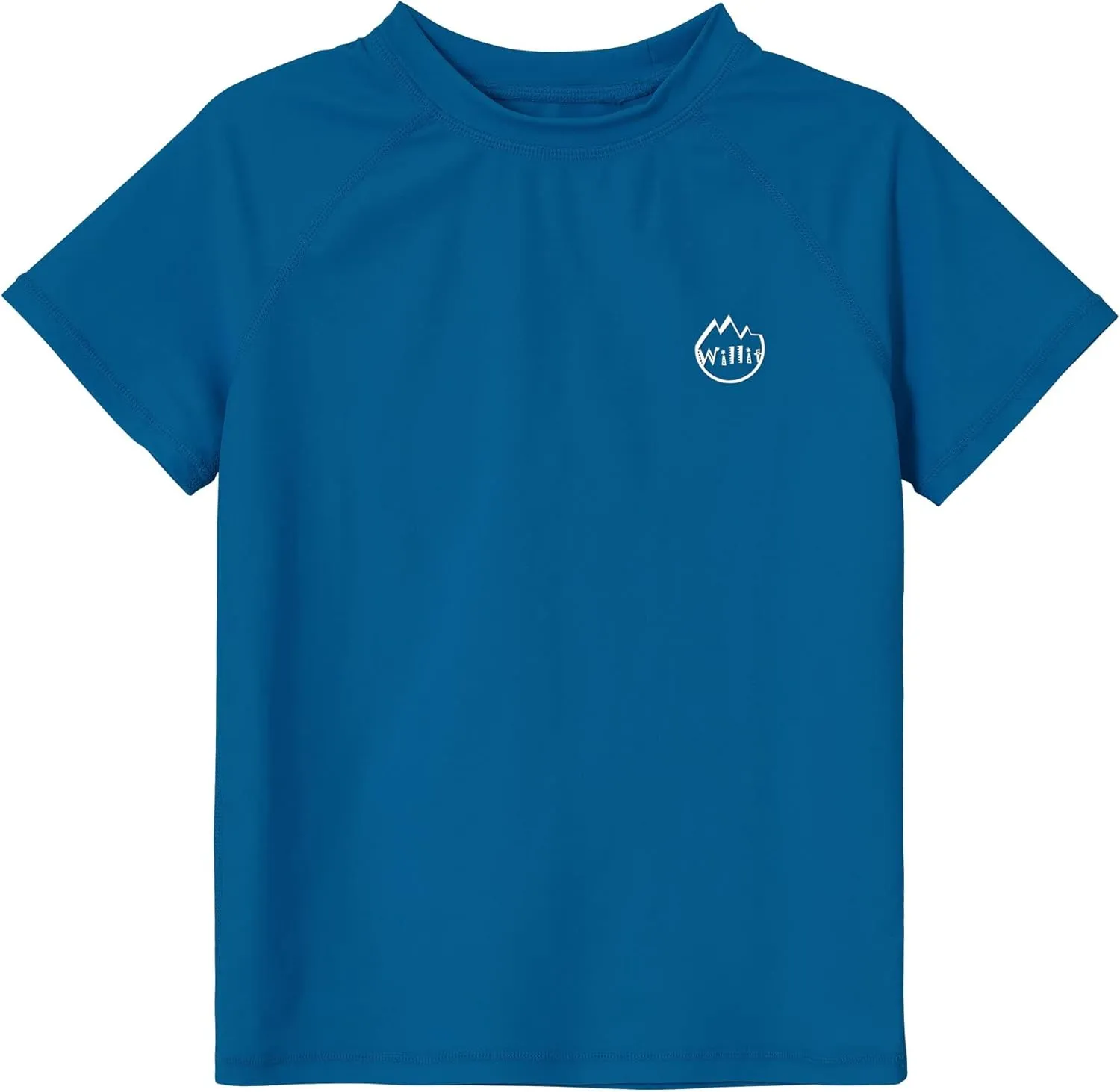Willit Boys Rash Guard Swim Shirt Baby/Toddler Short Sleeve UPF 50  Sun Protection SPF Quick Dry Shirt