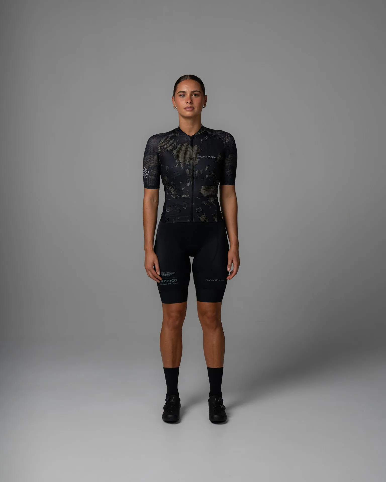 Women's Core Jersey - Aston Martin F1® Team Hyper Black